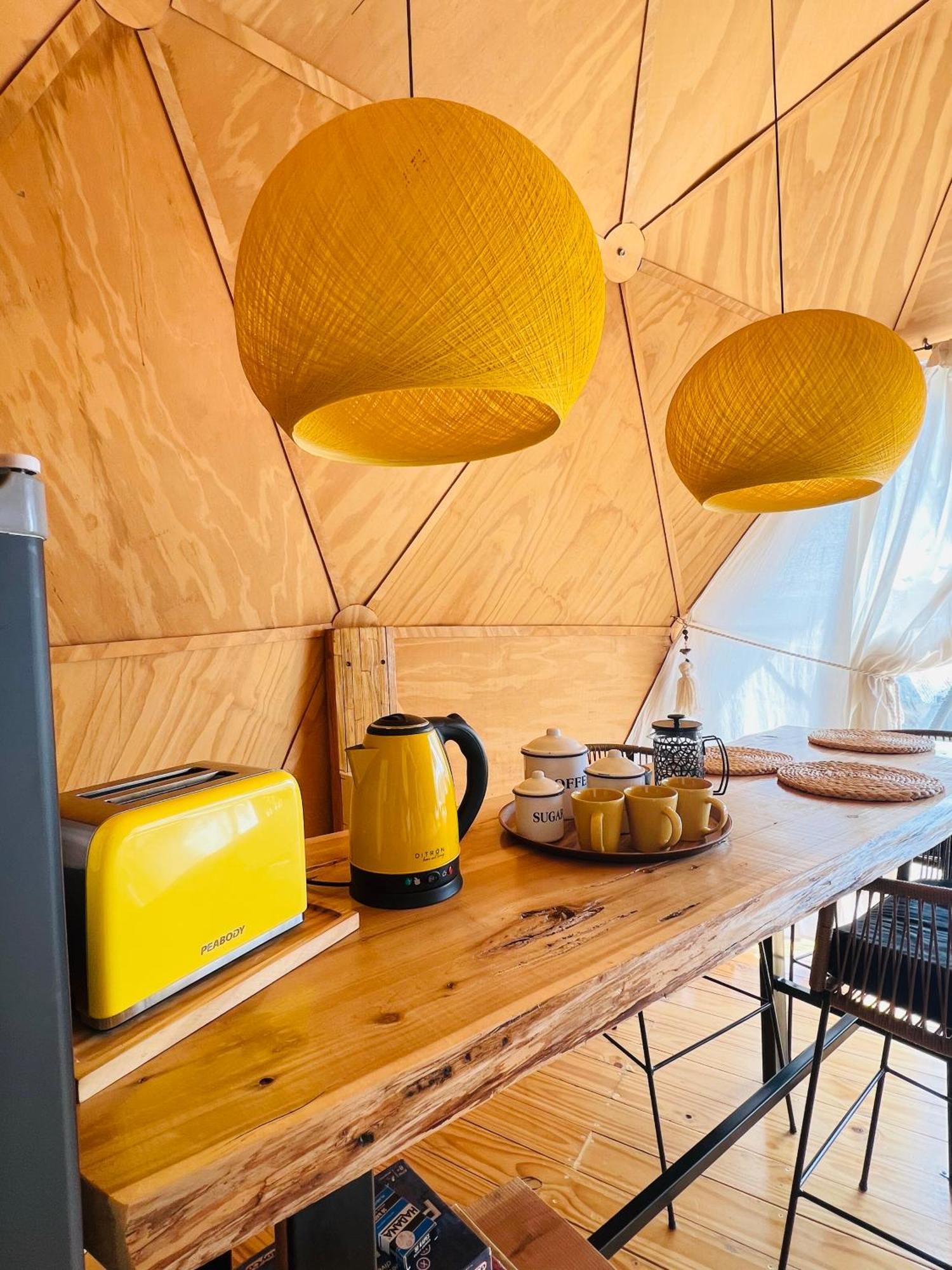 אל קלפטה Boreas Ecoluxury Glamping מראה חיצוני תמונה