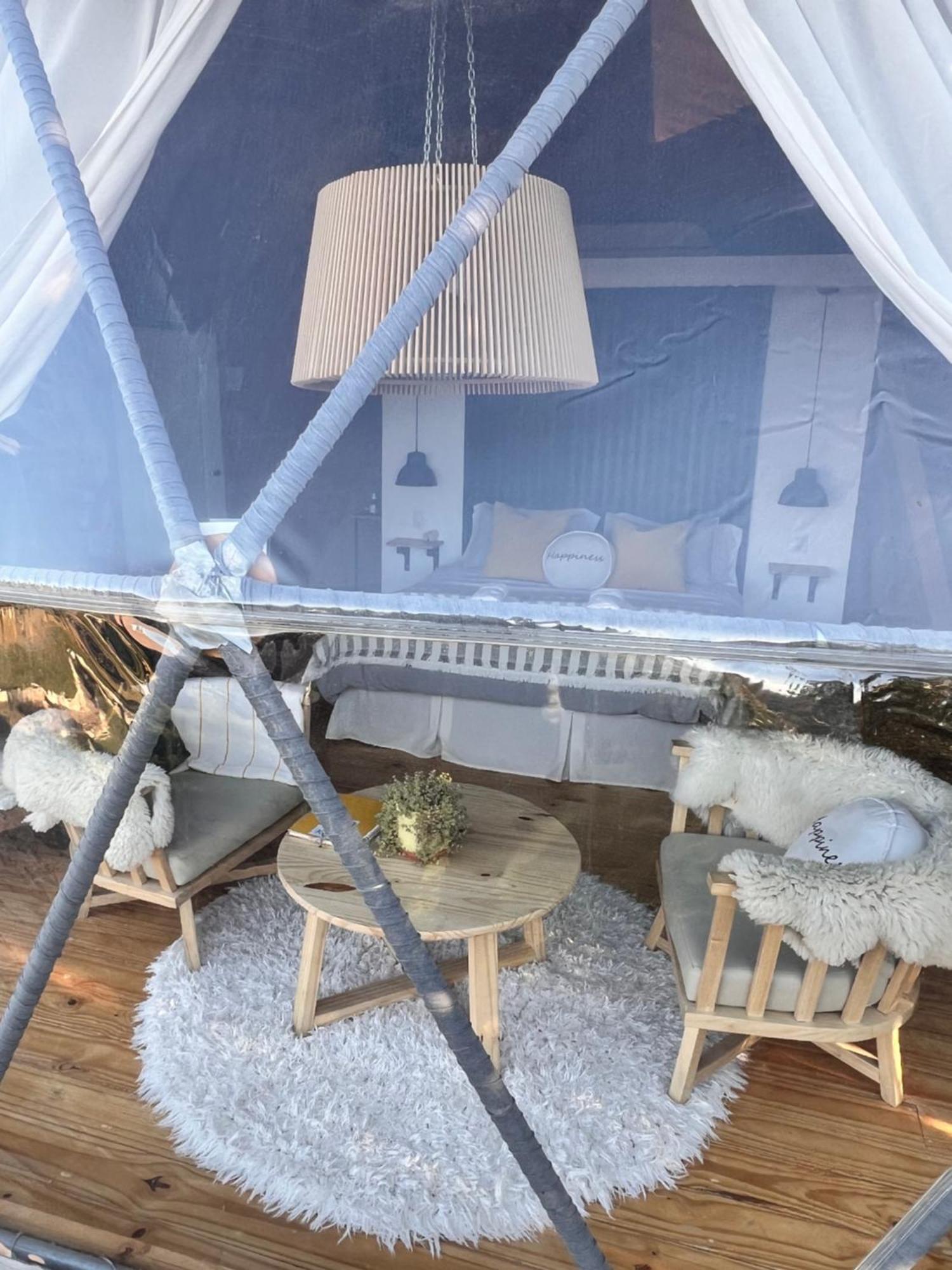אל קלפטה Boreas Ecoluxury Glamping מראה חיצוני תמונה