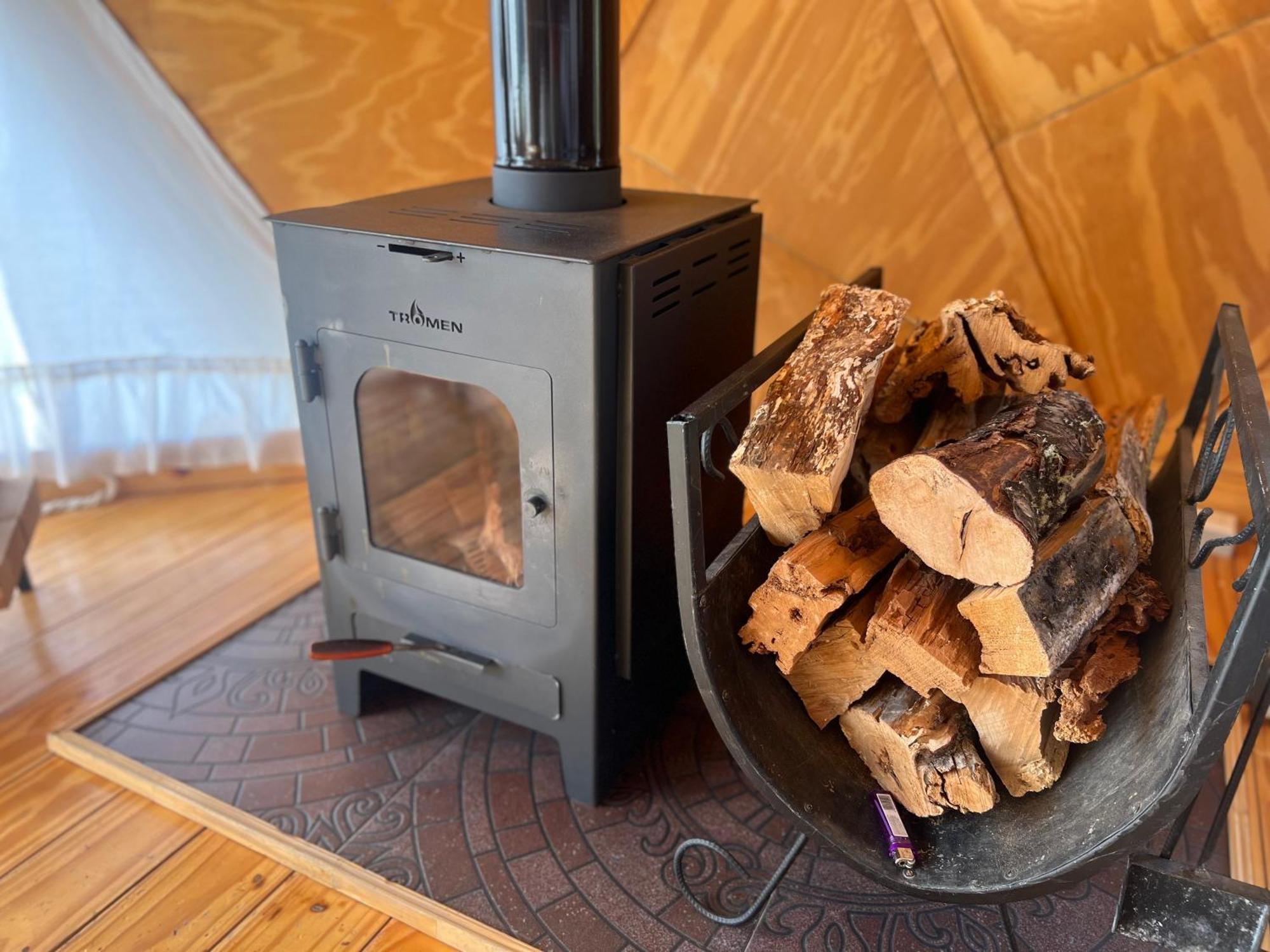 אל קלפטה Boreas Ecoluxury Glamping מראה חיצוני תמונה